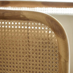 Classic Rattan Sheesham Wood Sofa Chair