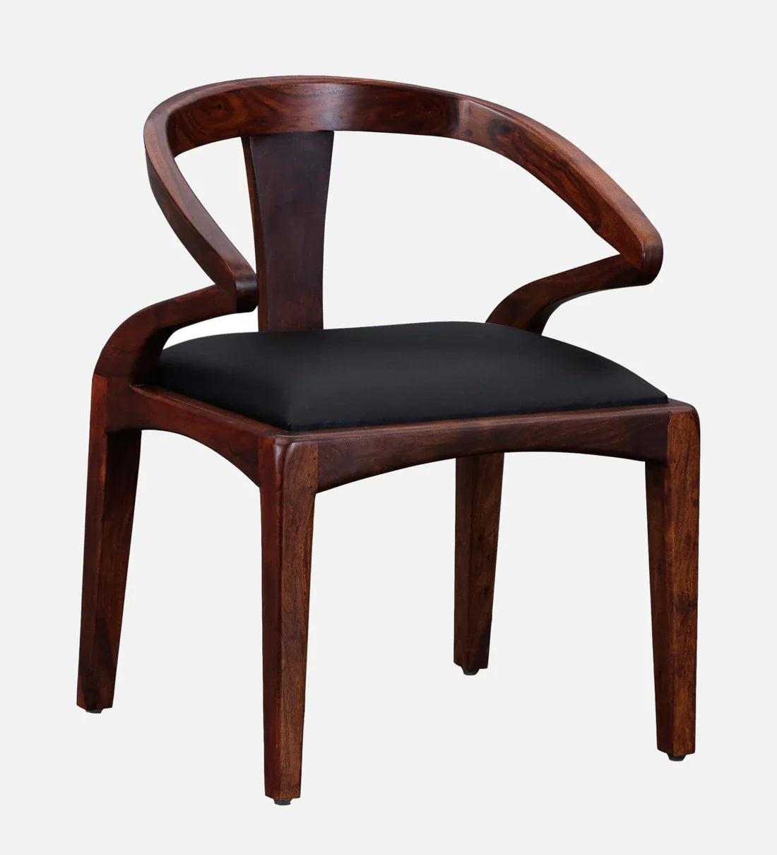 Classic Sheesham Wood Arm Chair In Honey Oak Finish