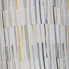 Modern Fabric Light Blue Color Barrel Chair