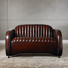 Brio Leather 2-Seater Sofa