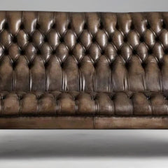 Alton Vintage Leather 3- Seater Sofa