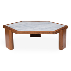 Aura Premium Natural Wood Coffee Table