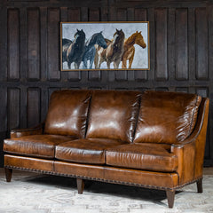 Porto Leather Sofa