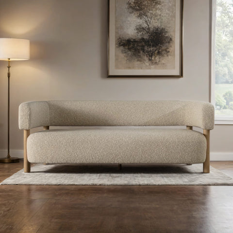 Doria Premium 3- Seater Boucle Sofa