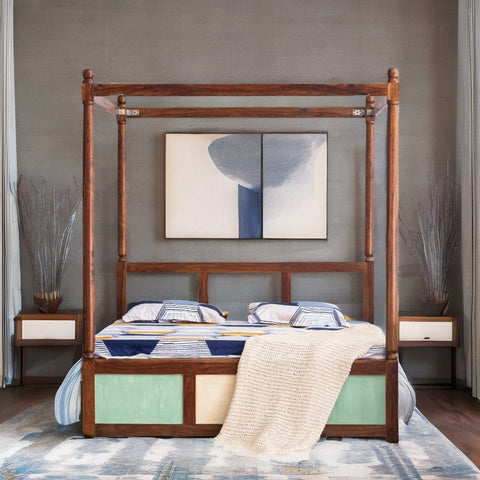 Castleton Luxury Solid Wood  Poster Bed