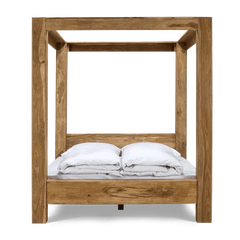 Classic Sheesham Wood Poster Bed