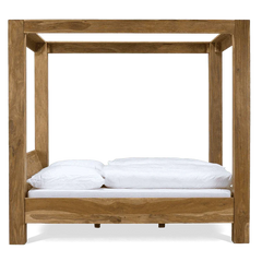 Classic Sheesham Wood Poster Bed