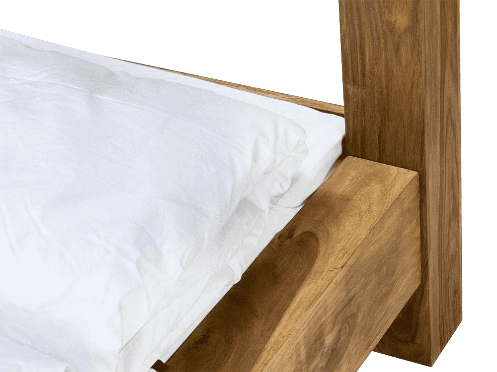 Classic Sheesham Wood Poster Bed