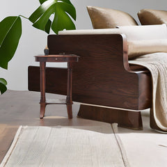 Modern Rajasthani Classy Olive Solid Sheesham Wood Side Table