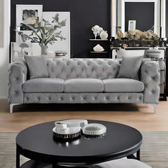 Three Seater : Grey Sofa for Contemporary Interiors