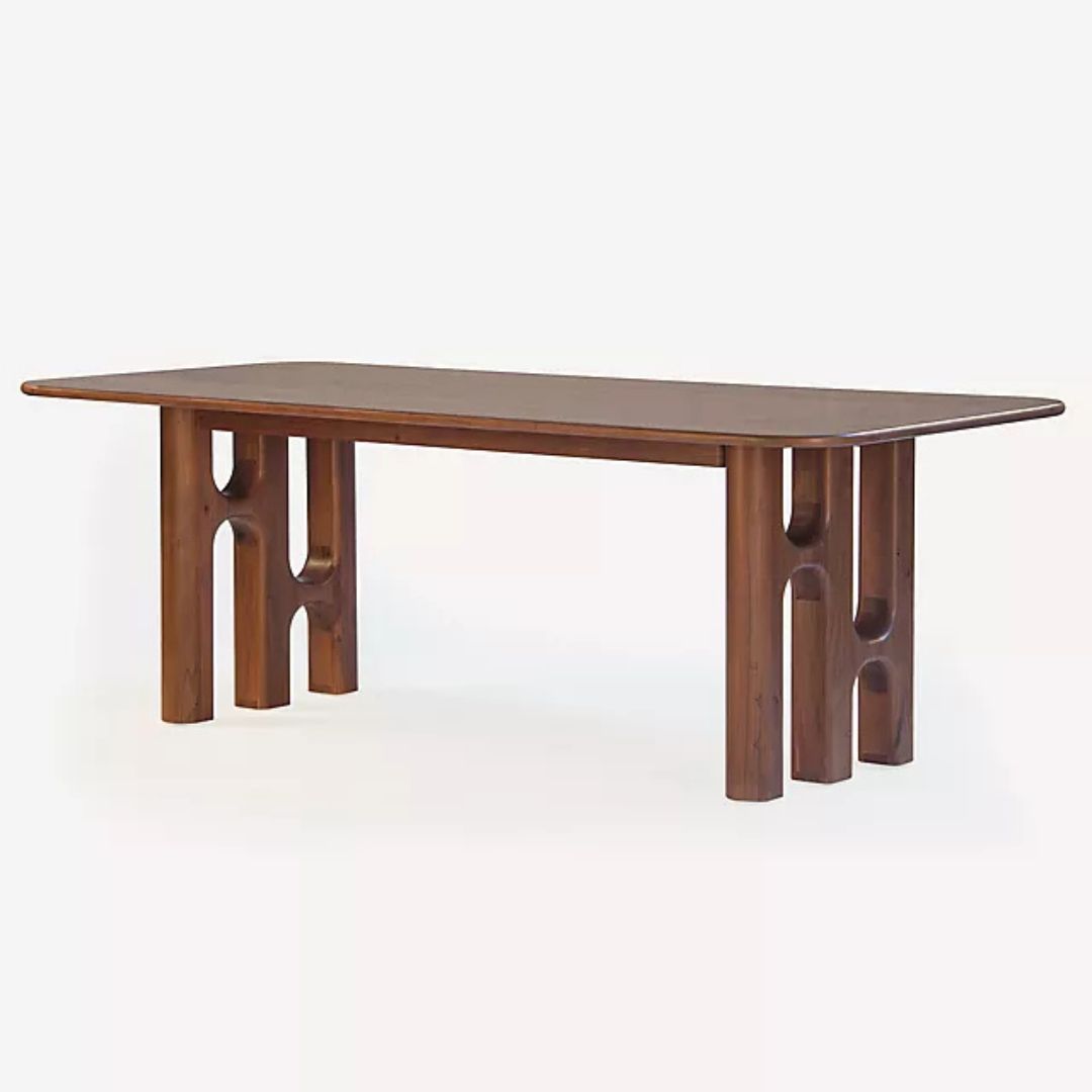Ambre Acacia Wood 8 Seater Dining Table