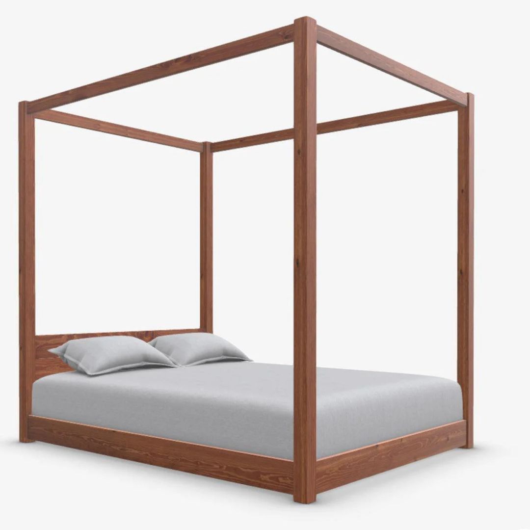 Classic Solid Sheesham Wood Poster Bed