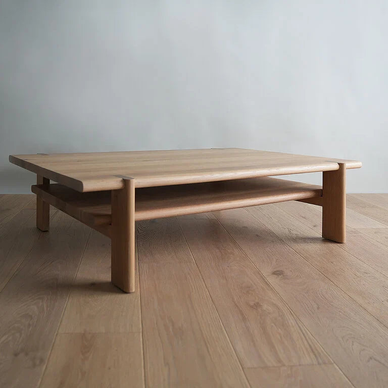 Classic Solid Wood Coffee Table
