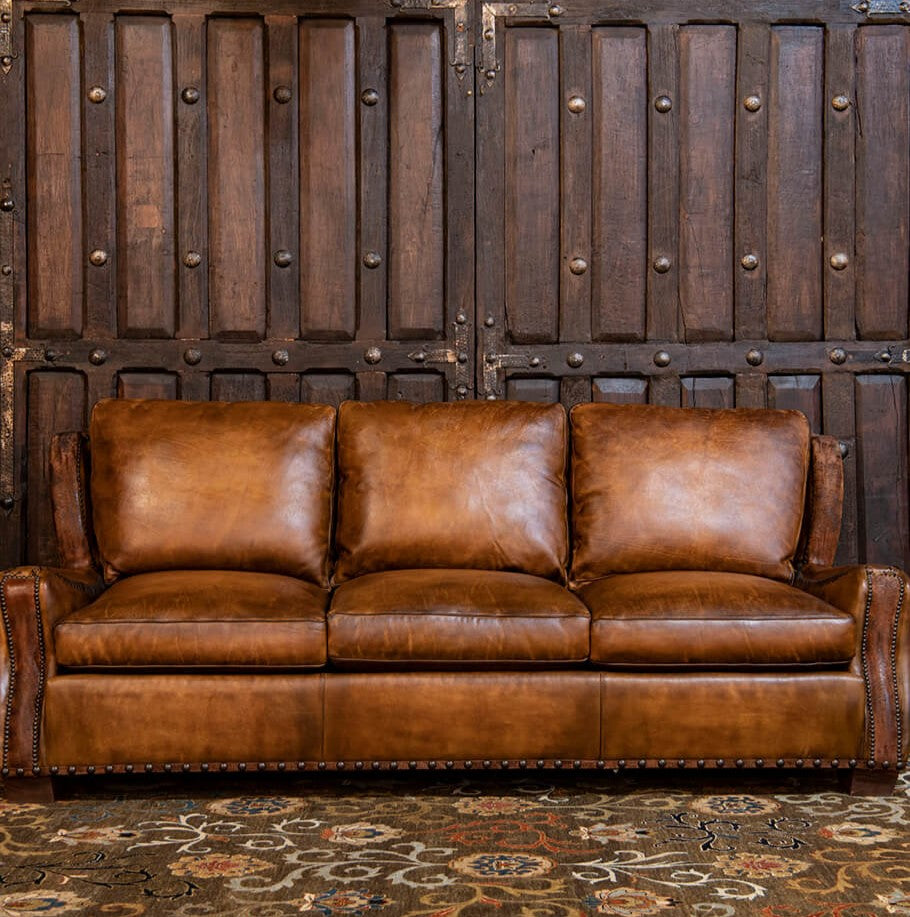 Warsaw Leather Sofa