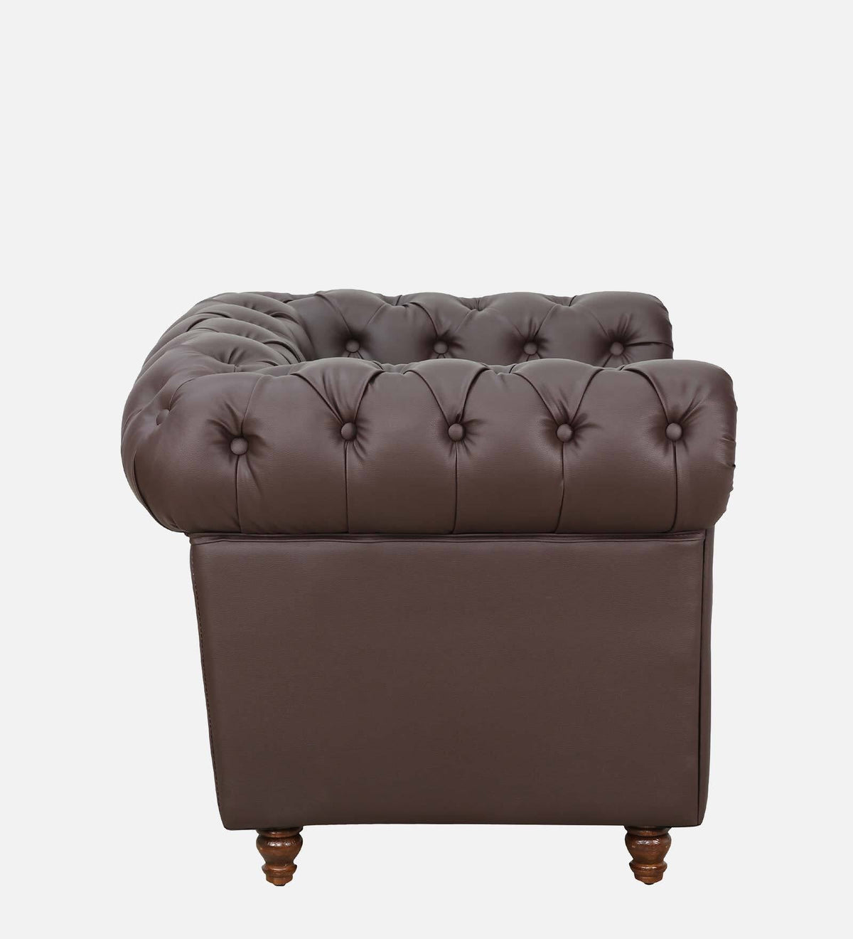 Chesterfield Leatherette One Seater Couch