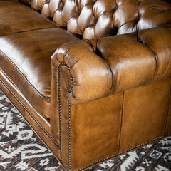Classic Comfort - Chesterfield Leather Sofa