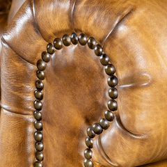 Classic Comfort - Chesterfield Leather Sofa