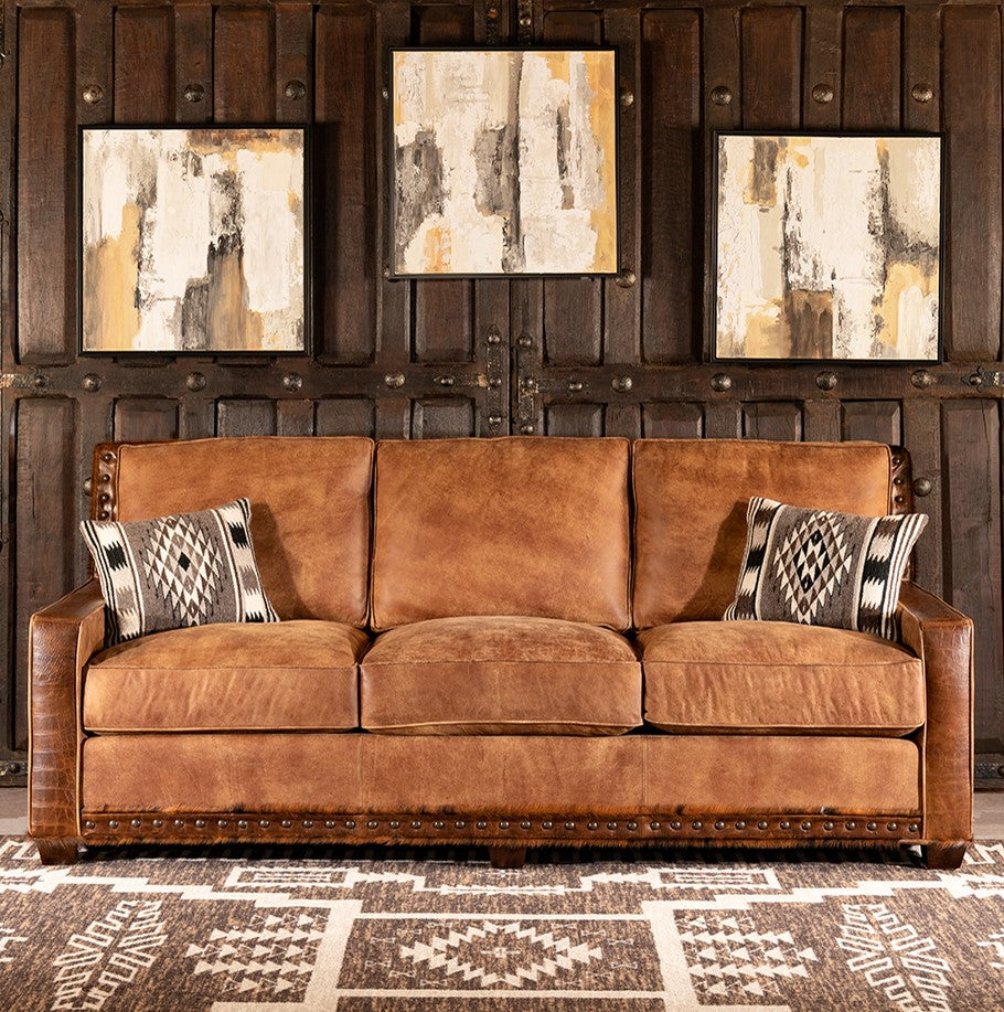 3 Seater Leather Sofa Bedroom & Living Room