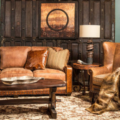 3 Seater Leather Sofa Bedroom & Living Room