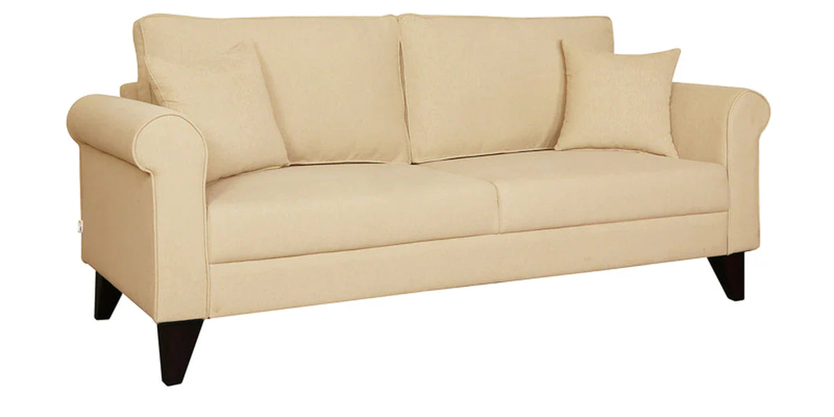 Living Room 3 Seater Sofa - Beige Colour