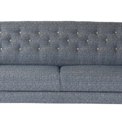 Modern Fabric 3 Seater Sofa In Blue Colour