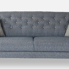 Modern Fabric 3 Seater Sofa In Blue Colour