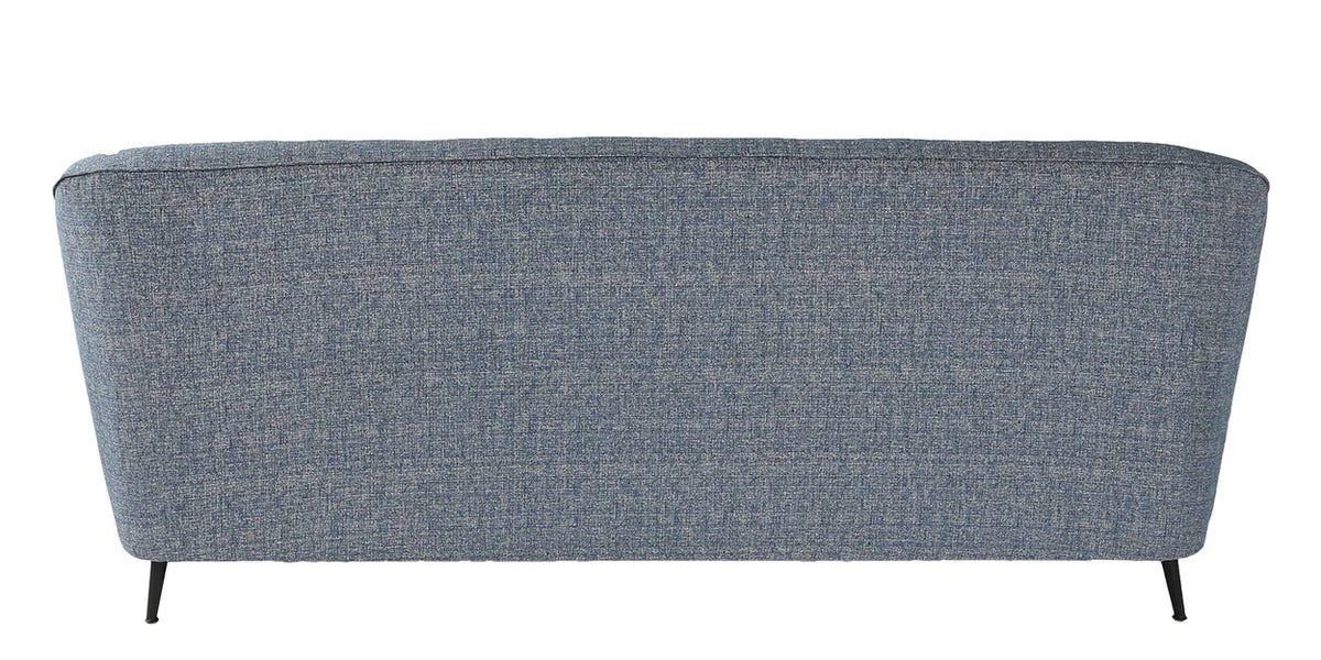 Modern Fabric 3 Seater Sofa In Blue Colour