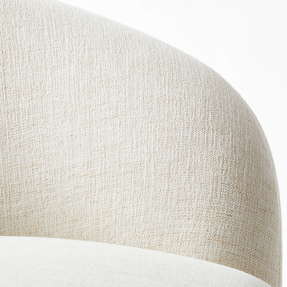 Modern White Performance Fabric Sofa