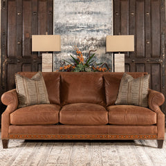 Bucharest Leather Sofa