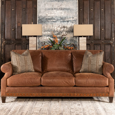 Bucharest Leather Sofa