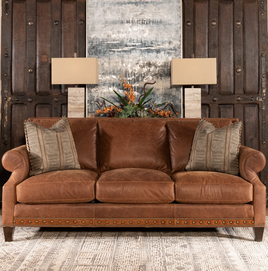 Bucharest Leather Sofa