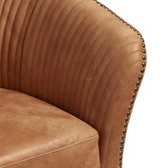 Brunei Vintage 2 Seater Leather Sofa