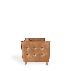 Hemel Leather Chesterfield 3- Seater Sofa