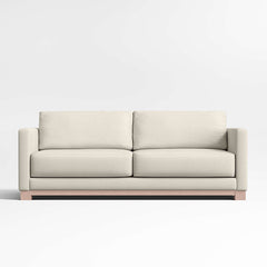 Antalya Modern Wood Frame Fabric 3- Seater Sofa