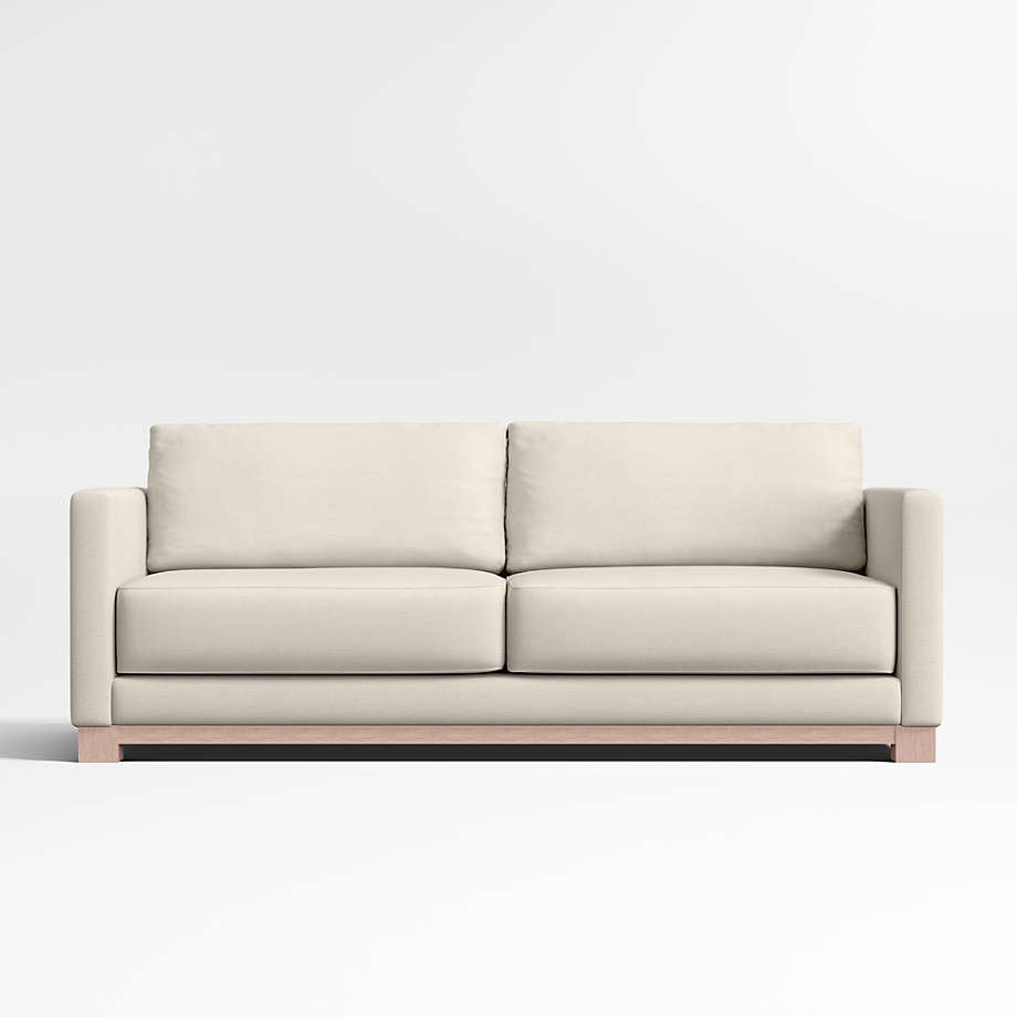 Antalya Modern Wood Frame Fabric 3- Seater Sofa