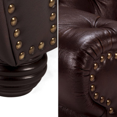 Luxurious Comfort: 2 Seater Leather Sofa for Intimate Spaces