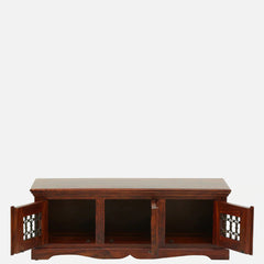 Sheesham Wood Bench In Honey Oak Finish