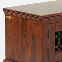 Sheesham Wood Bench In Honey Oak Finish