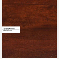 Classic Sheesham Wood Arm Chair In Beige & Honey Oak Finish