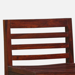 Wooden Living Room Chair - Honey Oak Finish