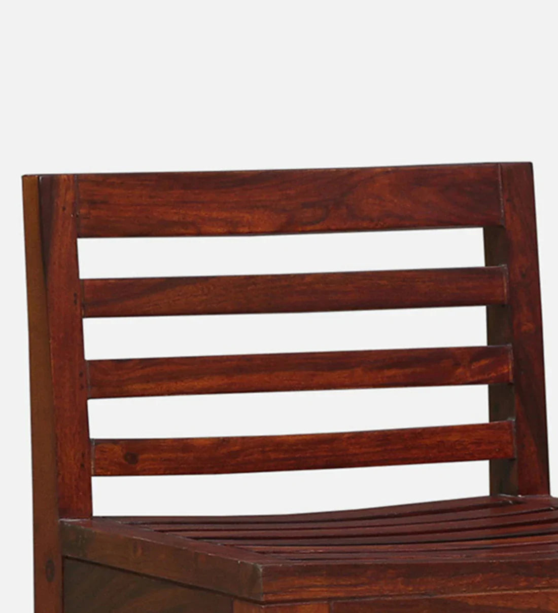 Wooden Living Room Chair - Honey Oak Finish