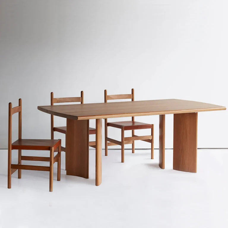 Classic Solid Wood Rectangle Dining Table