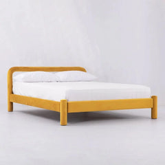 Hampton Designer Velvet Upholstered Bed - All sizes