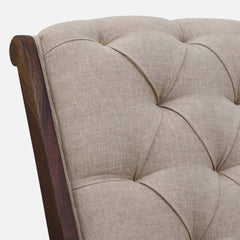 Classic Sheesham Wood Rocking Chair in Provincial Teak Finish