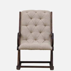 Classic Sheesham Wood Rocking Chair in Provincial Teak Finish