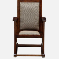 Classic Sheesham Wood Rocking Chair in Provincial Teak Finish