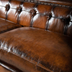 Trieste Architect Leather Sofa