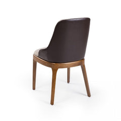 Classy Solid Wood & Fabric Dining Chair