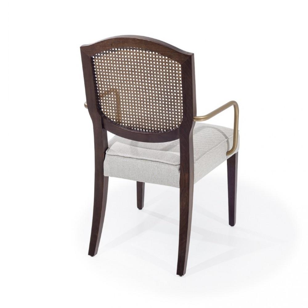 Luxurious Rattan Solid Wood Arm Chair