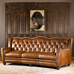 Brown Leather Sofa Bed for Stylish Comfort